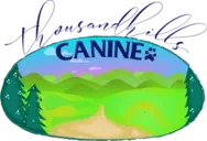 Logo of Thousand Hills Canine